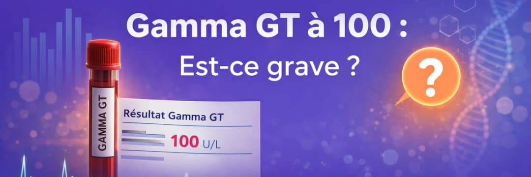 Gamma GT à 100UI/L : est-ce grave ? Causes, fatigue associée et que faire