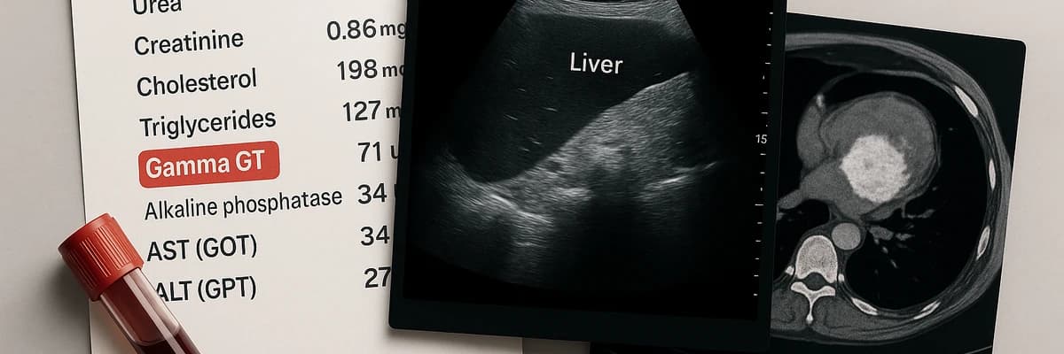 Image de l'article Quels examens demander en cas de Gamma GT élevé ?