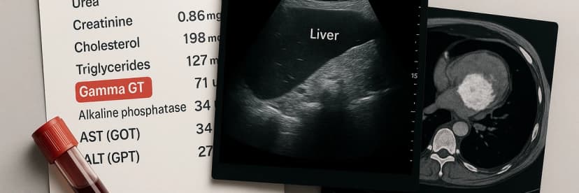 Image de l'article Quels examens demander en cas de Gamma GT élevé ?