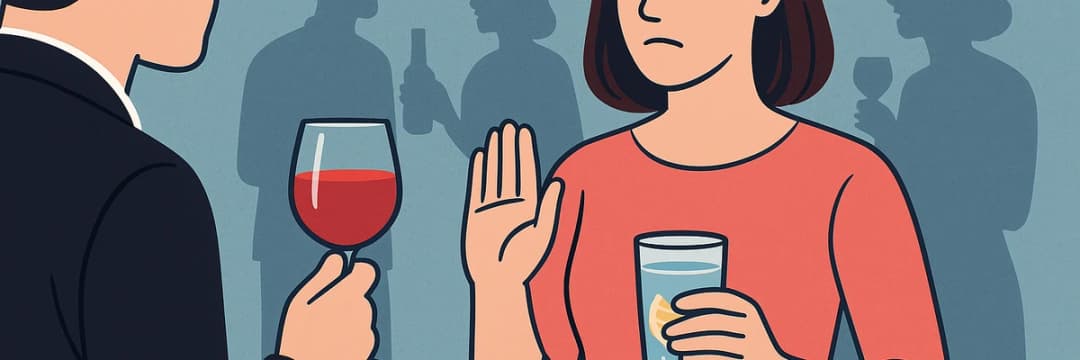 Alcool mondain : comment dire non sans se justifier ?