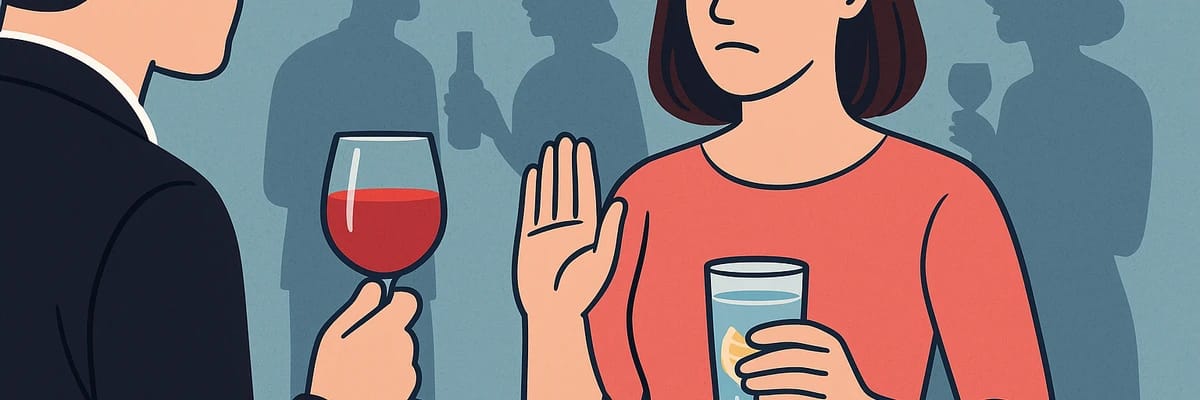 Image de l'article Alcool mondain : comment dire non sans se justifier ?