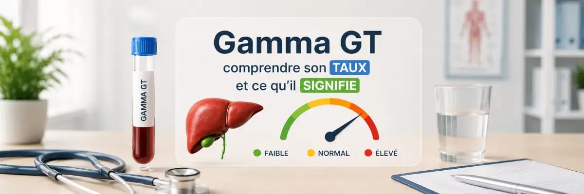 Image de l'article Gamma GT : comprendre son taux et ce qu’il signifie
